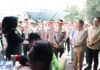 Kedai ADO Presisi Resmi Dibuka, Kapolda Sumsel Libatkan Ojol Jaga Kamtibmas Kapolda Sumsel Irjen Pol Sandi Nugroho meresmikan Kedai ADO Presisi di Palembang. Foto: Polri