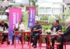 XLSMART Bidik Daerah Lewat Smart City, Jakarta Jadi Etalase Teknologi Kota Digital Fotografer Professional, Darwis Triadi; Chief Enterprise & SME Officer XLSMART, Feby Sallyanto; Wakil Gubernur DKI Jakarta, Rano Karno; dan Kepala Dinas Komunikasi, Informatika, dan Statistik DKI Jakarta, Budi Awaluddin; dalam sesi peluncuran Kompetisi Foto dan Video 'Color of Jakarta 2026', di Jakarta Selatan, Jumat (17/4).