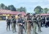 Patroli Gabungan di Nabire Makin Intens, Satgas Damai Cartenz Kawal Titik Rawan hingga Evakuasi Korban Laka Personel Polres Nabire dan Satgas Damai Cartenz saat patroli gabungan pengamanan wilayah di Nabire. Foto: Satgas Cartenz