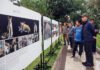 APFI 2026 Cibinong Sajikan Potret-Potret Kuat, Dedie Rachim Akui Tak Mudah Didapat Wali Kota Bogor Dedie Rachim meninjau pameran foto jurnalistik APFI 2026 di Cibinong. Foto: Pemkot Bogor