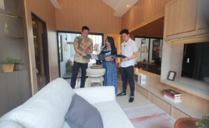 Interior rumah tipe 53 satu lantai AVORIA ESTATE dengan konsep modern open plan. Foto: Humas AVORIA
