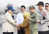Prabowo Resmikan Museum Marsinah di Nganjuk, Kisah Buruh Kini Masuk Ruang Sejarah Presiden Prabowo Subianto meresmikan Museum Marsinah dan Rumah Singgah di Kabupaten Nganjuk, Jawa Timur, Sabtu (16/5/2026). Foto: Harnas.id