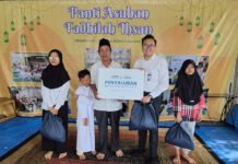 BRI KC Mabes TNI Cilangkap Salurkan Bantuan ke Yayasan Fadhilah Ihsan Cipayung Penyaluran paket sembako BRI KC Mabes TNI Cilangkap kepada Yayasan Fadhilah Ihsan Cipayung. Foto: Humas BRI