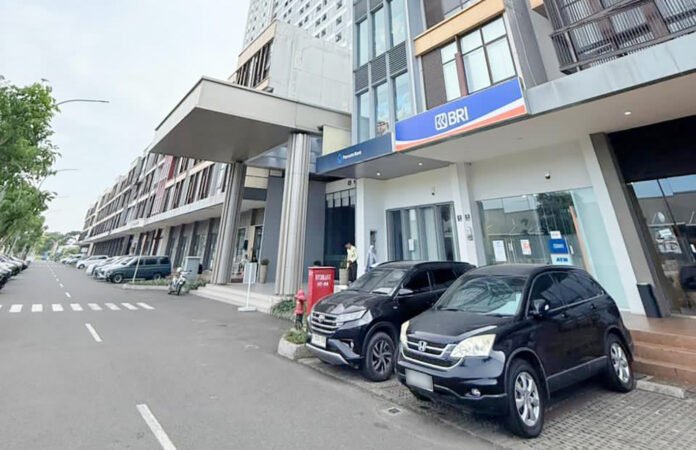 Gedung kantor baru BRI KCP Cibitung di kawasan industri MM2100, Kabupaten Bekasi. Foto: Humas BRI