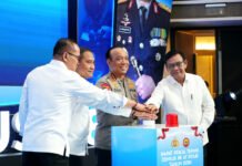 Kadensus 88 Bicara Ruang Digital, Anak dan Remaja Disebut Jadi Kelompok Rentan Kadensus 88 Antiteror Polri Irjen Pol. Sentot Prasetyo saat menjadi pembicara dalam bedah buku di Jakarta. Foto: Polri