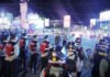 Street Crime Masih Mengintai, Polda Lampung Turunkan Tim QR Presisi hingga Dini Hari Personel Tim QR Presisi Polda Lampung saat melakukan patroli malam di wilayah rawan kriminalitas. Foto: Polri