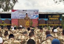 Idul Adha di Tengah Misi PBB, Prajurit TNI di Kongo Jaga Kekompakan dari Tanah Konflik Prajurit Satgas INDO RDB XXXIX-G MONUSCO melaksanakan Salat Idul Adha di wilayah penugasan Republik Demokratik Kongo. Foto: Penkostrad