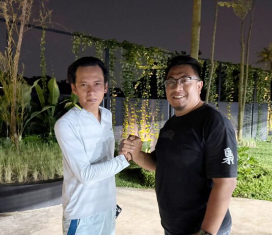 Muskot IV PGI Kota Bogor Siap Digelar, Sejumlah Tokoh Golf dan Olahraga Dijadwalkan Hadir Ketua Steering Committee (SC) Muskot IV PGI Kota Bogor, Refly dan Ketua Organizing Committee, Syarif Hidayatullah. Foto: Harnas.id
