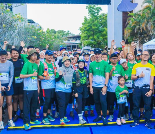 Bogor Citytrail 2026 Sedot 1.800 Pelari, Dedie Rachim Dorong Trail Run Masuk PON Ribuan pelari mengikuti Bogor City Trail 2026 di kawasan Jungle Water Park, Kota Bogor, Minggu (31/5/2026). Foto: Harnas.id