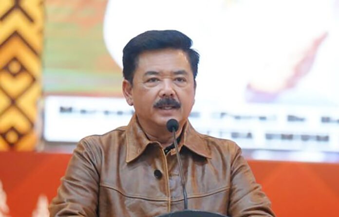 Ketua Umum (Ketum) Pengurus Besar Federasi Olahraga Karate-Do Indonesia (PB FORKI) saat ini adalah Marsekal TNI (Purn.) Hadi Tjahjanto. Foto: Istimewa