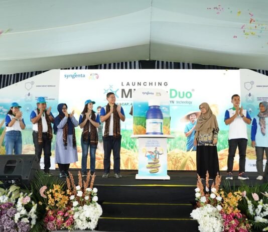 Dukung Produktivitas Beras Berkualitas Petani, Syngenta Luncurkan Fungisida Miravis Duo