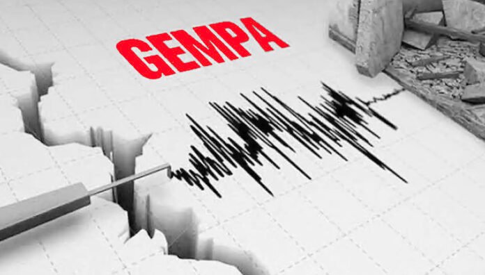 Ilustrasi aktivitas seismograf saat merekam gempa bumi. Image: Istimewa Ilustrasi aktivitas seismograf saat merekam gempa bumi. Image: Istimewa