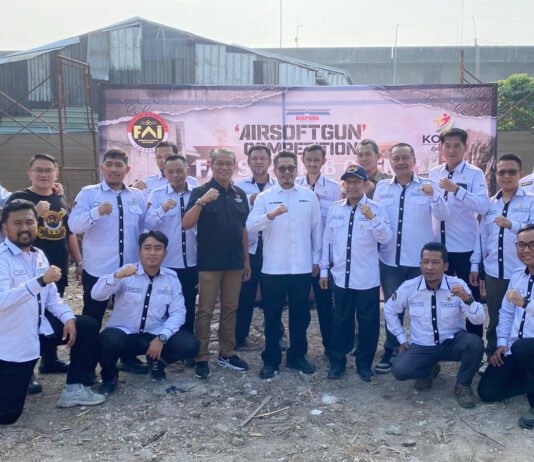 FAI Kota Bogor Resmi Dilantik, Langsung Panaskan HJB 544 Lewat Kompetisi Antar SKPD Pelantikan pengurus Federasi Airsoftgun Indonesia (FAI) Kota Bogor di FAI Arena, Jalan Sholeh Iskandar, Kota Bogor, Sabtu (6/6/2026). Foto: Harnas.id
