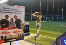 Pelanggan SIMPATI dan Halo Bisa Main TOPGOLF Plus Dapat Kuota 30 GB, Begini Caranya Telkomsel bersama TOPGOLF menghadirkan paket eksklusif bagi pelanggan SIMPATI dan Halo berupa kuota internet 30 GB serta voucher bermain golf selama dua jam di TOPGOLF Jakarta. Foto: Harnas.id