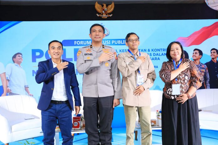 Karodalpers SSDM Polri Brigjen Pol. Erthel Stephan saat menghadiri Forum Diskusi Publik Rekrutmen Penyandang Disabilitas sebagai Anggota Polri di Jakarta Selatan, Selasa (9/6/2026). (Dok. Polri) Karodalpers SSDM Polri Brigjen Pol. Erthel Stephan saat menghadiri Forum Diskusi Publik Rekrutmen Penyandang Disabilitas sebagai Anggota Polri di Jakarta Selatan, Selasa (9/6/2026). (Dok. Polri)