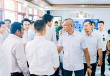 Pemkot Bogor Siapkan 30 Calon Pekerja Migran, Bidik Peluang Kerja di Kuwait, Turki, dan Montenegro Wakil Wali Kota Bogor Jenal Mutaqin membuka pelatihan bagi 30 Calon Pekerja Migran Indonesia di Balai Latihan Kerja Kota Bogor. (Dok. Pemkot Bogor)