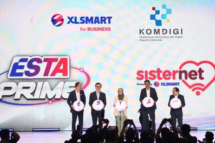 XL Smart XLSMART melalui Sisternet berkolaborasi dengan Komdigi meluncurkan DigiHer, platform pembelajaran digital yang menargetkan digitalisasi 2,4 juta perempuan Indonesia pada 2026. Foto: Harnas.id