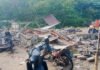Gempa Sulawesi Tengah Belum Usai, Ribuan Warga Terdampak dan Kerusakan Terus Didata Bangunan mengalami kerusakan akibat gempa bumi di Sulawesi Tengah. Foto: BNPB