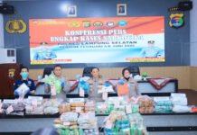 Bakauheni Kembali Jadi Pintu Masuk Narkoba, Polda Lampung Sita Barang Bukti Senilai Rp235 Miliar Barang bukti narkotika hasil pengungkapan kasus peredaran narkoba di Bakauheni, Lampung Selatan. Foto: Polri