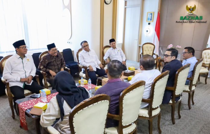Audiensi BAZNAS RI dan DPR RI membahas penguatan pengelolaan zakat serta revitalisasi Masjid Amal Pancasila, Foto: BAZNAS