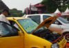 Daihatsu Mira Millow Milik BK Garage Curi Perhatian di Daihatsu Kumpul Sahabat Depok 2026 Daihatsu Mira "Millow" milik Bang Kris dari BK Garage Depok menjadi salah satu kendaraan yang mencuri perhatian pengunjung dalam gelaran Daihatsu Kumpul Sahabat 2026 di Alun-Alun Kota Depok, Minggu (21/6/2026). Foto: Harnas.id