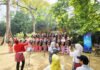 Angklung Srikandi Bogor Tampil di KULTURA Sunda Ngariung, Jadi Magnet Budaya di Kebun Raya Bogor Angklung Srikandi Bogor Tampil di KULTURA Sunda Ngariung, Jadi Magnet Budaya di Kebun Raya Bogor. Foto: Harnas.id