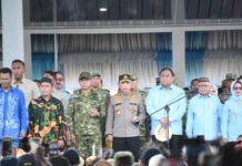 Kasad Hadir di PENAS XVII Gorontalo, Ketahanan Pangan Lagi-lagi Jadi Panggung Kolaborasi Kasad Jenderal TNI Maruli Simanjuntak menghadiri puncak PENAS Petani dan Nelayan XVII Tahun 2026 di Kabupaten Gorontalo. (Dok/Dispenad)