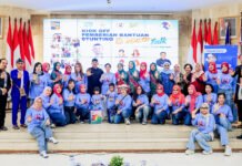 Stunting di Bogor Belum Jinak, PIM Turun Lagi Jadi Ibu Asuh untuk 30 Balita Wakil Wali Kota Bogor Jenal Mutaqin menghadiri kick off intervensi stunting bersama Perempuan Indonesia Maju di Balai Kota Bogor. (Dok. Pemkot Bogor)