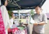 HJB ke-544 Jadi Momentum Aksi Sosial, DPRD Kota Bogor Padukan Donor Darah dan Bazaar UMKM Ketua DPRD Kota Bogor, Dr. Adityawarman Adil, meninjau bazaar UMKM yang digelar dalam rangka Hari Jadi Bogor (HJB) ke-544. Foto: Humpro
