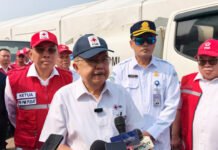El Nino Mulai Menggigit, PMI Turunkan 400 Mobil Tangki Air untuk Daerah Terdampak Kekeringan Ketua Umum PMI, Jusuf Kalla, memimpin Apel Operasi Dampak Kekeringan Ekstrem Akibat El Nino di Gudang Logistik PMI Jakarta. (Dok. PMI)