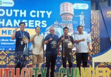 Delegasi Kota Bogor Sabet Best Delegate di Youth City Changers APEKSI 2026 Delegasi Kota Bogor menerima penghargaan Best Delegate pada ajang Youth City Changers Rakernas APEKSI 2026 di Medan. (Dok. Pemkot Bogor)