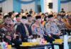 Jelang Hari Bhayangkara ke-80, Polri Ajak Tokoh Lintas Agama Panjatkan Doa Bersama Kapolri Jenderal Listyo Sigit Prabowo menghadiri doa bersama lintas agama menjelang Hari Bhayangkara ke-80 di STIK-PTIK Lemdiklat Polri. (Dok. Polri)