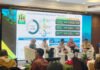 Bappenas Dorong Daerah Maksimalkan AKSARA, Target Ekonomi Hijau Masuk Tahap Aksi Perwakilan Bappenas dan GIZ membuka Lokakarya Nasional Aplikasi AKSARA di Swiss-Belhotel Bogor. (Dok. Bappenas/GIZ)