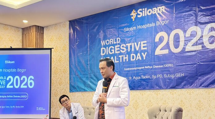 GERD Masih Kerap Dianggap Keluhan Biasa, Siloam Bogor Ingatkan Risiko yang Mengintai Seminar edukasi kesehatan saluran cerna dan GERD yang digelar Siloam Hospitals Bogor di Bogor, Jawa Barat. (Dok. Siloam Hospitals Bogor)