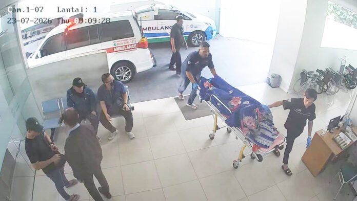 Petugas kepolisian masih melakukan penyelidikan terkait meninggalnya Sutrimo di kawasan Kebayoran Baru, Jakarta Selatan. dok: Tangkapan layar CCTV rumah sakit