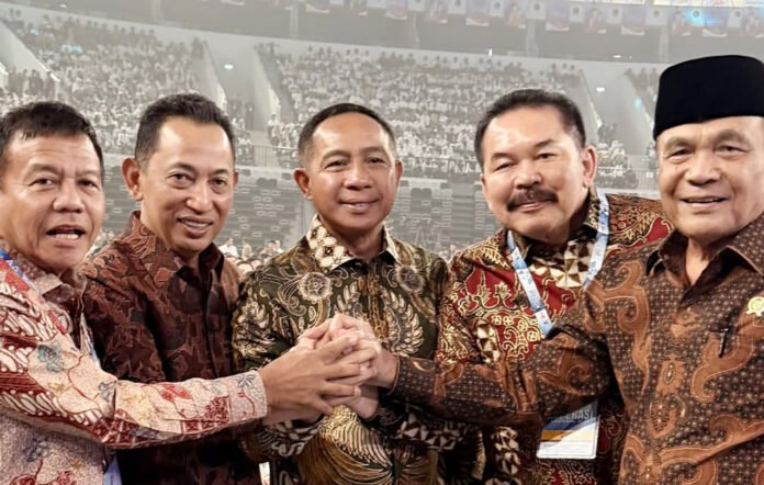 Lima Pimpinan Lembaga Negara Hadiri Puncak Hari Koperasi Nasional 2026 di Indonesia Arena Jakarta. Foto: Istimewa Lima Pimpinan Lembaga Negara Hadiri Puncak Hari Koperasi Nasional 2026 di Indonesia Arena Jakarta. Foto: Istimewa