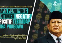 Riset SSI: Komunikasi Kabinet Dinilai Masih Bertumpu pada Figur Prabowo di Ruang Digital Cover rilis hasil penelitian Sintesa Strategi Indonesia (SSI) terkait evaluasi citra Presiden Prabowo di internet. (Dok. SSI)