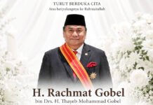 Rachmat Gobel Tutup Usia, Indonesia Kehilangan Tokoh Industri dan Politikus Senior Kabar Duka Wafatnya Rachmat Gobel Disampaikan Melalui Akun Instagram Resmi" (Dok. Instagram @rachmatgobel_rg).