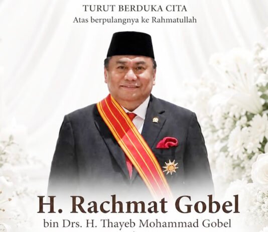 Rachmat Gobel Tutup Usia, Indonesia Kehilangan Tokoh Industri dan Politikus Senior Kabar Duka Wafatnya Rachmat Gobel Disampaikan Melalui Akun Instagram Resmi" (Dok. Instagram @rachmatgobel_rg).