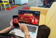 Telkomsel Buka Kompetisi Video 5G, Jakarta Jadi Panggung Cerita dari Sudut Pandang Pengguna Tampilan web Telkomsel 5G Video Competition sebagai wadah kreativitas pelanggan dalam membuat konten video. (Dok. Telkomsel)