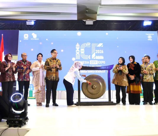 Rakernas APEKSI 2026 Jadi Panggung Kota Bogor, Kolaborasi hingga Promosi Potensi Daerah Jadi Sorotan Delegasi Pemerintah Kota Bogor mengikuti rangkaian Rakernas XVIII APEKSI 2026 di Medan. (Dok. Pemkot Bogor)