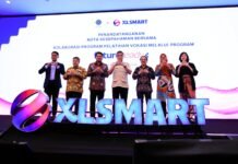 XLSMART Luncurkan Future Ready, Program Talenta Digital yang Hubungkan Pelatihan hingga Peluang Kerja Jajaran XLSMART bersama Kementerian Ketenagakerjaan Republik Indonesia meluncurkan program Future Ready sebagai ekosistem pengembangan talenta digital yang menghubungkan pembelajaran, sertifikasi, pengalaman industri, hingga akses terhadap peluang kerja bagi generasi muda Indonesia. Foto: Harnas.id