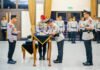 Kapolri Reshuffle Enam Kapolda Sekaligus, Kursi Pimpinan Polda Bergeser di Sejumlah Daerah Pelaksanaan pelantikan dan serah terima jabatan enam Kapolda di Rupattama Mabes Polri, Jakarta (Dok. Polri)