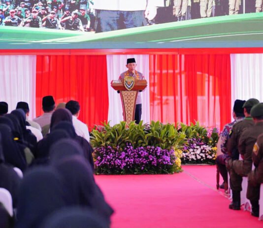 Kapolri Titip Pesan ke Brigade Persis: Persatuan Jangan Kalah oleh Tantangan Zaman Kapolri Jenderal Listyo Sigit Prabowo menghadiri penutupan Diklatsarnas Komando Pusat Brigade Persis di Bogor (Dok. Polri)