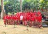 Sebulan Tampil di Kultura Sunda Ngariung Kebun Raya Bogor, Angklung Srikandi Bogor Baru Tutup Penampilan dengan Pesan untuk Generasi Muda Penampilan Srikandi Angklung Bogor Baru dalam Kultura Sunda Ngariung di Kebun Raya Bogor, Sabtu (11/7/2026) (Dok. Harnas/US)