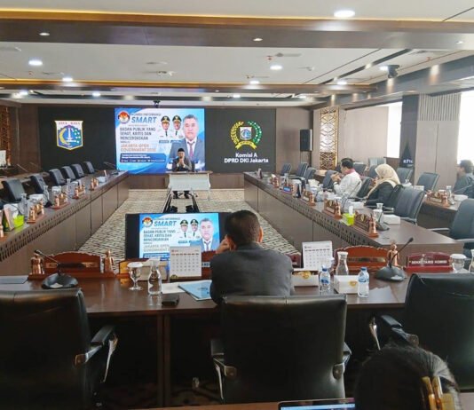 Menuju Top 50 Kota Global 2030, Ferdi Setiawan Sebut Keterbukaan Informasi Tak Bisa Lagi Jadi Pelengkap Calon Komisioner Komisi Informasi DKI Jakarta Ferdi Setiawan saat menyampaikan gagasan terkait keterbukaan informasi publik dan Jakarta Open Government 2030. Foto: Istimewa