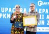 Dua ASN Kota Bogor Masuk Jajaran Terbaik PKN II Nasional, Kadinkes Raih Peringkat Satu Sekda Kota Bogor bersama ASN berprestasi usai mengikuti Pelatihan Kepemimpinan Nasional Tingkat II di LAN. Foto: Pemkot Bogor