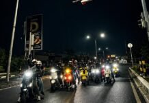 Jelang Jogja Scooter Parade 2026, BKSI x Scootnelis Kompak Touring Depok–Yogyakarta dengan Semangat Brotherhood Rombongan BK Scooter Indonesia bersama Scootnelis bersiap melakukan touring dari Depok menuju Yogyakarta untuk menghadiri Jogja Scooter Parade 2026 dengan mengusung semangat safety riding, solidaritas, dan persaudaraan komunitas. Foto: Harnas.id