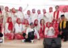 Angklung Srikandi Bogor Baru Ambil Bagian dalam Perayaan Hari Anak Nasional 2026 di Mall Ciputra Cibubur Anggota Angklung Srikandi Bogor Baru berfoto bersama usai mengikuti rangkaian kegiatan Semarak Anak Nasional 2026 di Mall Ciputra Cibubur, Minggu (26/7/2026).
