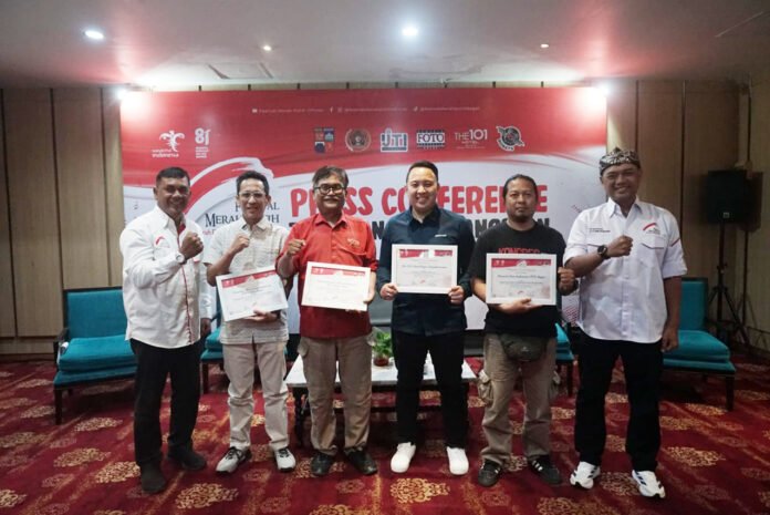 Panitia Festival Merah Putih 2026 saat memaparkan rangkaian agenda Bulan Kemerdekaan yang akan digelar di Kota Bogor sepanjang Agustus 2026. (Dok. Tim FMP)